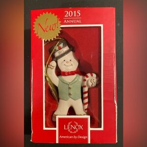 LENOX 2015 Gingerbread Gent Ornament
